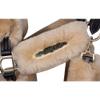 Billy Royal Saratoga Padded Leather Halter for Horses | Grade A Hand-Rubbed Leather | Padded Comfort Design | Adjustable Fit | Brass Hardware for Everyday Use | Size Full Size view 4