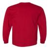 CornBorn Florida Atlantic Owls Mens Shirt - Long Sleeve FAU Vertical Palm Tree - Red - 2X view 2