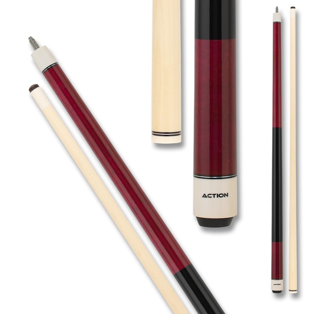 Action Starter Billiards Pool Cue Stick - Berry - 19oz
