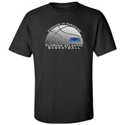 CornBorn Florida Atlantic Tshirt - FAU T Shirt - FAU Basketball - Black - XL
