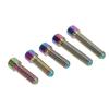Demeras Front Rear Derailleur Screw , M4 3Pcs 13 . 5 2Pcs 20mmCage Screws Alloy for DIY(Colorful) view 1