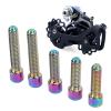 Demeras Front Rear Derailleur Screw , M4 3Pcs 13 . 5 2Pcs 20mmCage Screws Alloy for DIY(Colorful) view 4