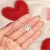 Double Crystal Circle Necklace Luxury Box Mother of The Groom in Spanish, la Madre del nov, Madre del Novio, la medre del, Mother of The Groom Gift view 3