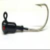 10 "Popeye Jig Heads Striped Bass Grouper Lure Mustad Forged Saltwater Hook-Blk 1/2oz view 1