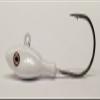 10 "H Minnow Jig Heads Striper Walleye Fluke Fresh Water Ultra Point Hook- Glow 3/4oz view 1