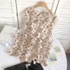 JXQXHCFS Women Cotton Crochet Lace Tops Pattern Sleeveless Openwork Casual Loose Vest French Style Pointelle Knit Tops STYLE3 BLACK One Size view 4