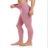 Colorfulkoala Women's High Waisted Tummy Control Workout Leggings 7/8 Length Ultra Soft Yoga Pants 25" (XS, Mauve Pink) view 2