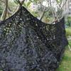 DIBAKO Child Camouflage Net Black Camo Mesh Netting, Camouflage Netting Blinds Large Camo Netting, 26x26ft 23x23ft 23x36ft 20x30ft 26x30ft Camoflauge Cover Camping Outdoor Courtyard Hide (Size : 4mX7 view 2