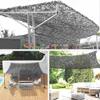 DIBAKO Child Camouflage Net Black Camo Mesh Netting, Camouflage Netting Blinds Large Camo Netting, 26x26ft 23x23ft 23x36ft 20x30ft 26x30ft Camoflauge Cover Camping Outdoor Courtyard Hide (Size : 4mX7 view 4