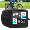 Alomejor LCD Display for Electric Bikes - UKC3 ABS Lightweight Electric Conversion Accessories view 3