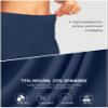 G Gradual Women's 7" Long Swim Board Shorts High Waisted Quick Dry Beach Swimming Shorts for Women with Liner Pockets(Dark Blue,XXL) view 4