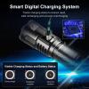 klarus XT11S 1100 Lumens Rechargeable Tactical Flashlight,Beam Reach 330m,Dual Tail Switches Handheld Flashlight with Holster view 4