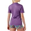 SG Edge Women Essential Short Sleeve Rash Guard Swim Shirt,Berry Conserve,Size M view 3