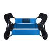 JOCKMAIL Mens Mesh Crop Top Body Chest Muscle Tops Harness Men Shoulder Bandage (Blue2, S/M)