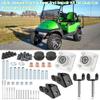 10L0L Deluxe Golf Cart Front End Repair Kit for Club Car Precedent 2004-Up Gas & Electric, Precedent Front Suspension Bushings Bolts Rebuild Kit view 3