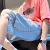 Men's Mid Waist Straight Classic Denim Shorts Ripped Washed Jean Shorts Summer Loose Short Pants with Pockets (Blue,Large) view 4