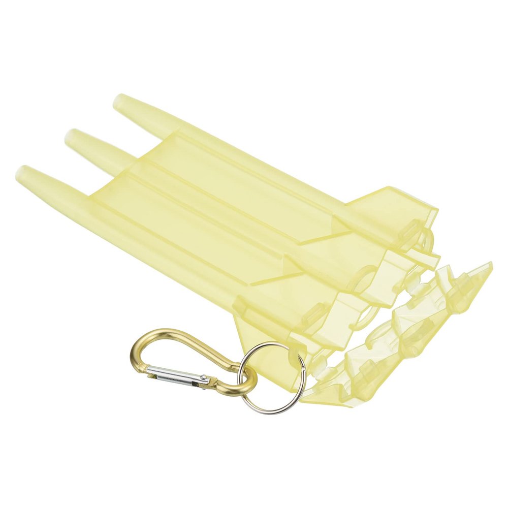 PATIKIL Portable Nylon Dart Storage Box, Durable Dart Case Keep Your Darts Secure, Yellow