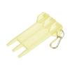 PATIKIL Portable Nylon Dart Storage Box, Durable Dart Case Keep Your Darts Secure, Yellow view 3