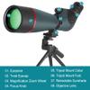 Joydate 20-60x80 Spotting Scopes for Bird Watching, BAK4 Waterproof Spotting Scope for Wildlife Viewing Hiking Camping, HD Spotter Scope with Tripod Smartphone Holder and Carrying Bag view 4
