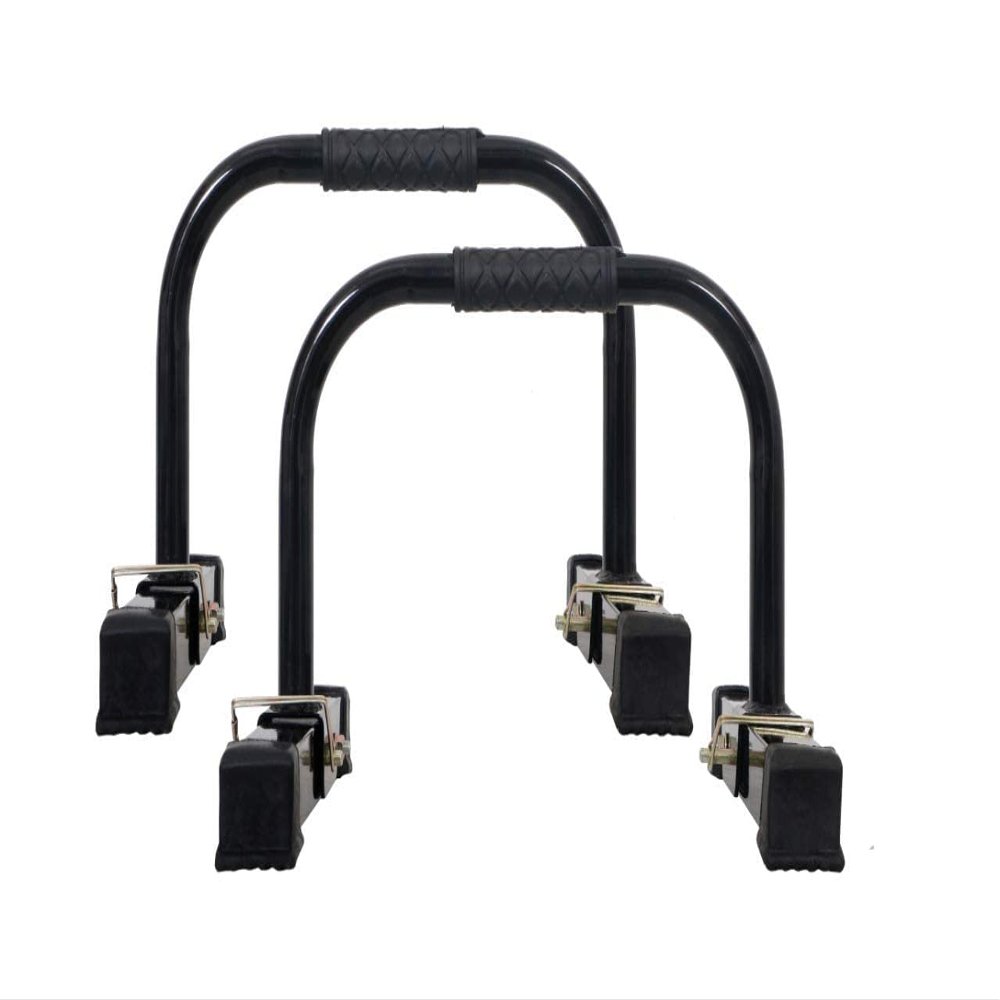 Folding Fitness Parallettes Push Up Bar Stand for Gym & Home Exercise, Dips/Push Up Stand for Men & Women