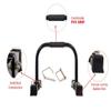 Folding Fitness Parallettes Push Up Bar Stand for Gym & Home Exercise, Dips/Push Up Stand for Men & Women view 3