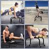 Folding Fitness Parallettes Push Up Bar Stand for Gym & Home Exercise, Dips/Push Up Stand for Men & Women view 4