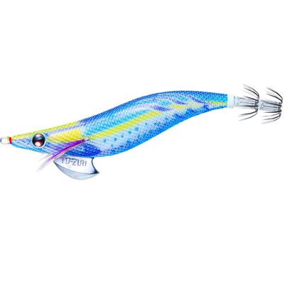 YO-Zuri Aori Q2.5 No. 33: Sumi Tide Blue, Squid Fishing, Aori Squid, Egging