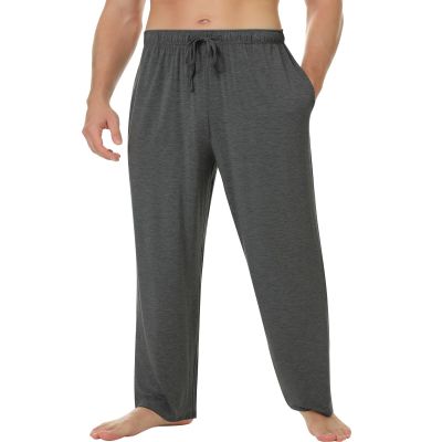Men's Pajama Pants-Viscose Made from Bamboo Sleep Sweatpants with Pockets