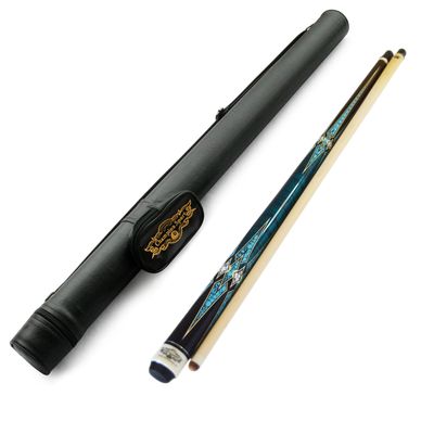 Champion Constellation Pool cue-,56 inches, 57 inches, 60 inches, 11.75, 12.5mm, 12.75mm, or 13mm, White case or Black Case (12.75mm tip Size, Black case, CN-2 Pool cue 56 inches Long 21oz)