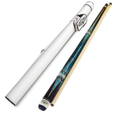 Champion Constellation Pool cue-,56 inches, 57 inches, 60 inches, 11.75, 12.5mm, 12.75mm, or 13mm, White case or Black Case (12.75mm tip Size, White case, CN-2 Pool cue 56 inches Long 21oz)