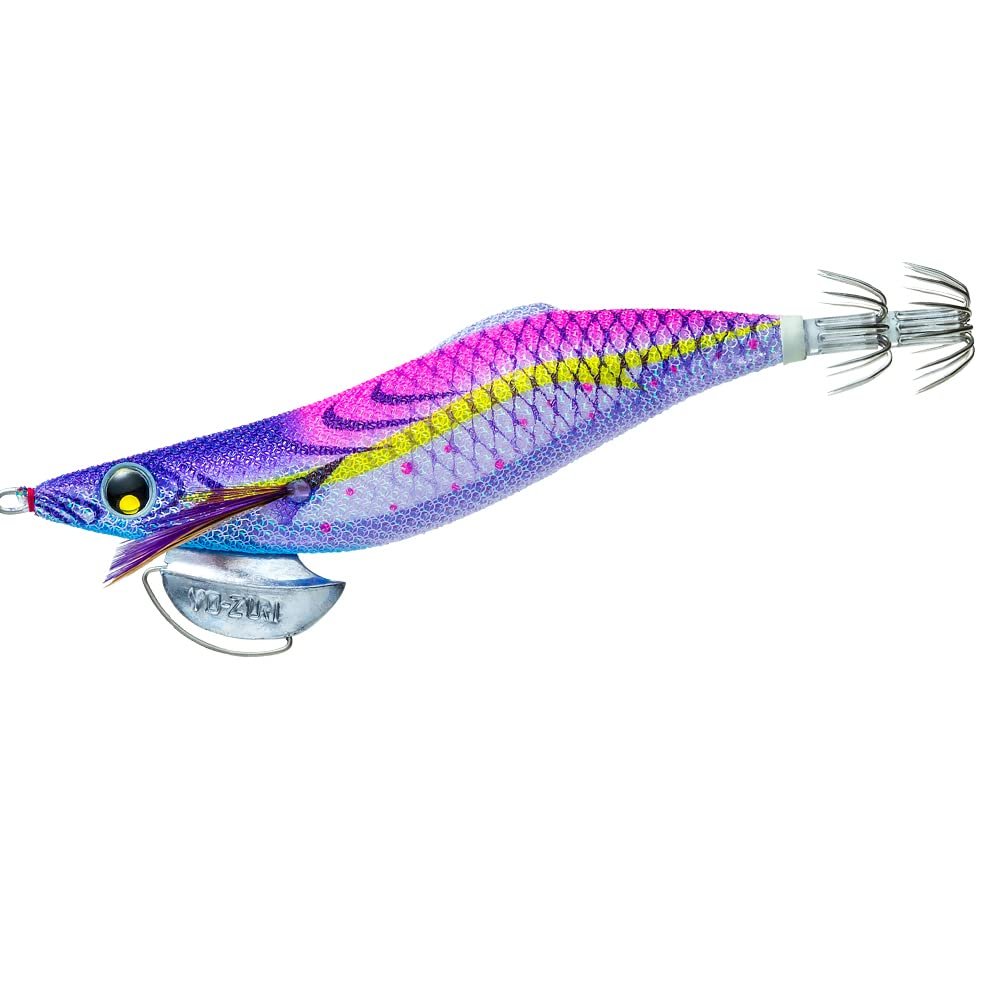 Yo-Zuri Egi Aurie-Q, LC Throw, No. 3.0, 14: Daytime Pink, Squid Fishing, Blueback Squid, Egging