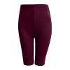 High Waist Biker Shorts for Women Workout Tummy Control Running Short Yoga Exercise Spandex Cropped Leggings view 4