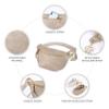 Fanny Packs for Women Cross Body Leather Belt Bag Sling Bag for Women Crossbody Purse Fashion waist packs with Two Strap. view 4