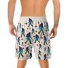 Galaxy Bigfoot Men's Quick Dry - Sasquatch Hawaiian Shorts for Men - Beach Shorts Swim Trunks Set 14 (TND-LN-14) Size XL view 2