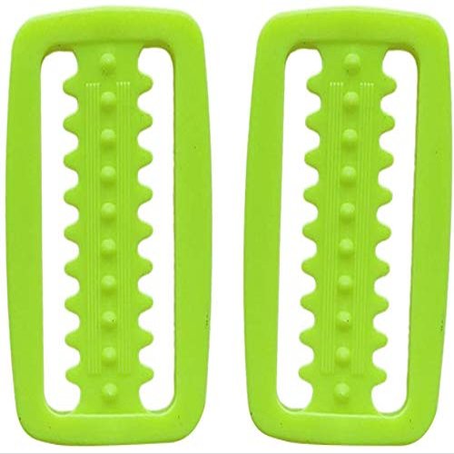 2 inch Universal Weight Belt Keeper Retainer Stopper Slider for Underwater Scuba Diving Dive Snorkeling Free Diving 2Pcs/Set (Yellow)
