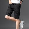 Men's Casual Straight Breathable Denim Shorts Cotton Ripped Jean Shorts Classic Slim Short Pants with Pockets (Black,32) view 4