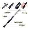 Fishing Pole/Fishing Rod Telescopic Fishing Rods Ultralight Weight Spinning Casting Carbon Pole Fishing Accessories 1.8-2.4m Telescopic Fishing Rod Pole (Color : 2.4M-Spinning Rod) view 3