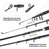 Fishing Pole/Fishing Rod Telescopic Fishing Rods Ultralight Weight Spinning Casting Carbon Pole Fishing Accessories 1.8-2.4m Telescopic Fishing Rod Pole (Color : 2.4M-Spinning Rod) view 4