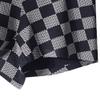 JEsilunmaMY Men's Plaid Print Breathable Boxer Briefs Moisture-Wicking Mid Waist Underwear Trunks Plus Size Knit Boxer Brief view 3