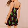 I Love Trash Garbage Trucks Women's Summer Sling Dress Casual Swing Beach Mini Dresses L view 2