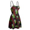 I Love Trash Garbage Trucks Women's Summer Sling Dress Casual Swing Beach Mini Dresses L view 4