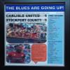 Carlisle United 1 Stockport County 1-2023 League Two play-off final - Carlisle promoted - framed print view 1