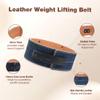 10MM Weight Power Lifting Leather Lever Pro Belt Gym Training Black-Weightlifting Belt for Men and Women  Support Back and Core During Heavy Powerlifting Deadlifts and Squats view 3