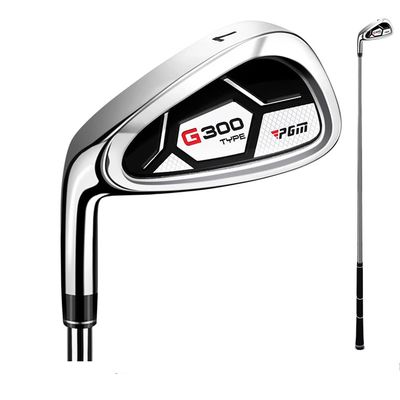 R/S Left/Right Handed Golf Irons for Men Women, High Elasticity Upgrade Surface Golf 7 Iron for Practicing Clubs Single Clubs (Left Hand-Steel Rod)