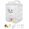 Orgone Water Storage Containers Camping Water Container Portable Water Tank with Faucet Camping Bucket view 1