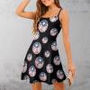 American Tennessee Flag Women's Summer Sling Dress Casual Swing Beach Mini Dresses 2XL view 3