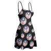American Tennessee Flag Women's Summer Sling Dress Casual Swing Beach Mini Dresses 2XL view 4