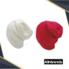ALLNTRENDS Soulmate 2 Pcs Embroidered Beanie for Couples (RED-White) view 3