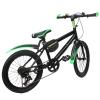 MIMODA 20" Mountain Bike 20 Inch Double Brake Bicycle High Carbon Steel MTB Bike,7-Speed Adult Mountain Bike with Dual Handbrakes and Kickstand view 1