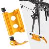 NDNCZDHC CX-C09 Bike Fork Mount Quick Release Bike Block Front Fork Fixed Clip Luggage Holder Rack for Mountain Bikes, Road Bikes, eBikes(Yellow) view 2